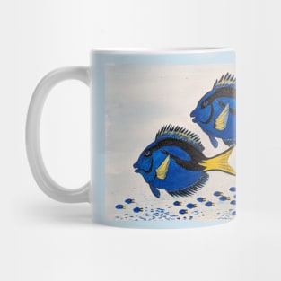 Blue tang school Mug